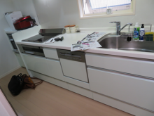 広々＆たっぷり収納＆高級感のあるキッチンに 新宿区A様邸